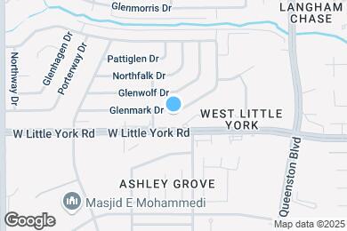 Map image of the property - 17515 Glenmark Dr