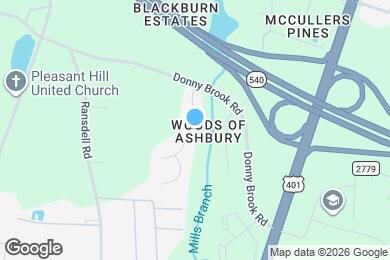 Map image of the property - 8821 Juaquin Ln