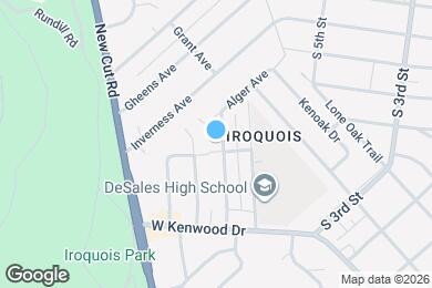 Map image of the property - 5024 Fay Ave