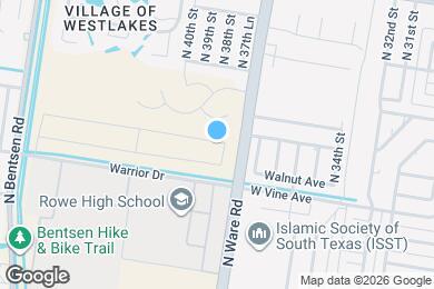 Map image of the property - 3809 La Vista Ave