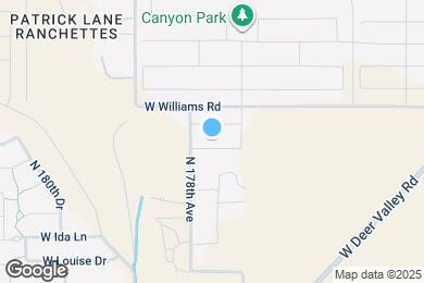 Map image of the property - 17756 W Robin Ln