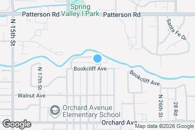 Map image of the property - 2146 Bookcliff Ave