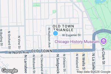 Map image of the property - 403 W Eugenie St