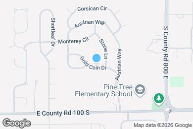Map image of the property - 7668 Gold Coin Dr