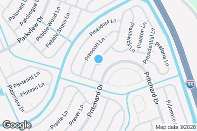 Map image of the property - 10 Presidential Ln