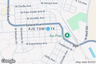 Map image of the property - 321 W Rocalla Ave