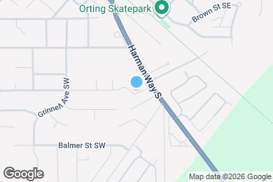 Map image of the property - 304 Belfair St SW