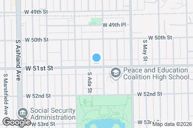 Map image of the property - 1312 W 51st St