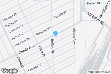 Map image of the property - 5134 Caniff Ave