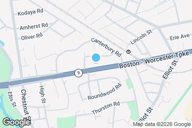 Map image of the property - 1145 Boylston St