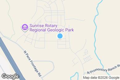 Map image of the property - 1369 Gambel Oak Wy