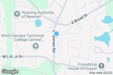 Map image of the property - 18 E Newnan Rd