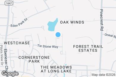 Map image of the property - 8428 Whisper Ridge Pl