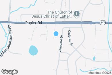 Map image of the property - 1716 Carlyon Ct