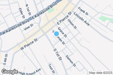 Map image of the property - 208 Stutsman St