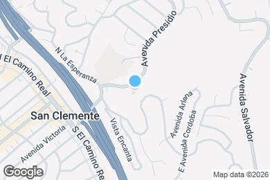 Map image of the property - 134 Avenida Presidio