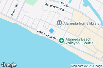 Map image of the property - 2019 Shore Line Dr