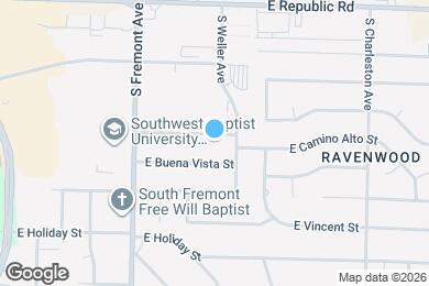 Map image of the property - 1522 E Camino Alto St