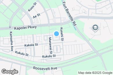 Map image of the property - 533 Manawai St