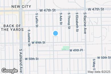 Map image of the property - 4841 S Loomis Blvd