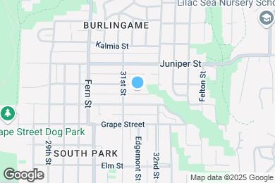 Map image of the property - Ivy Street Apartments