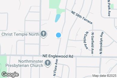Map image of the property - 5700 N Highland Ave