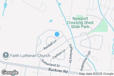 Map image of the property - 5000 Hancock Cir