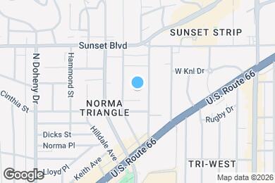 Map image of the property - 939 Palm Avenue