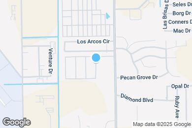 Map image of the property - 1408 Marcela Dr