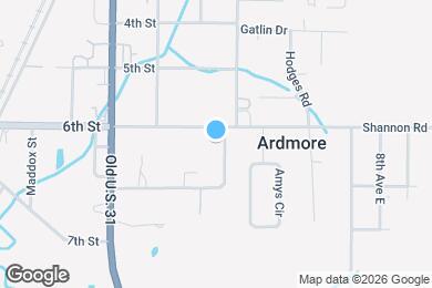 Map image of the property - 26843 Whitt St