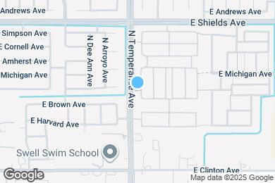 Map image of the property - 2755 N Vahe Ave