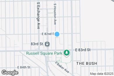 Map image of the property - 8213 S Houston Ave