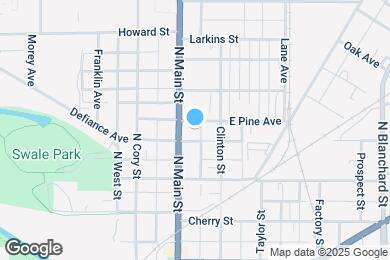 Map image of the property - 611 N Main St