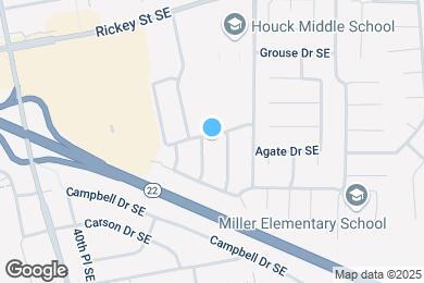 Map image of the property - 1448 Boulder Creek St SE
