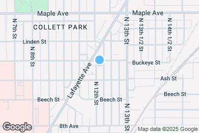 Map image of the property - 1835 N 12th St