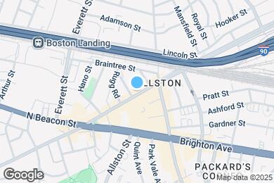 Map image of the property - 421 Cambridge St