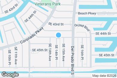 Map image of the property - 1418 SE 44th St