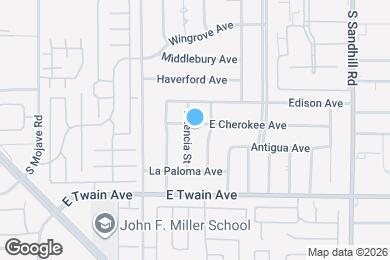 Map image of the property - 3610 Valencia St