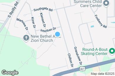 Map image of the property - 1313 Worstead Dr
