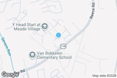 Map image of the property - 1729 Barnett Ct