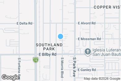 Map image of the property - 6002 S Morris Blvd
