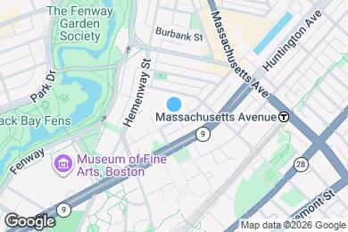 Map image of the property - Saint Stephen Street Apartments