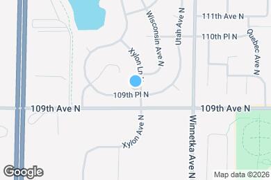 Map image of the property - 10907 Xylon Ln N