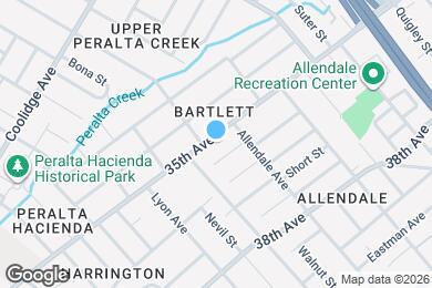 Map image of the property - 2642 35th Ave