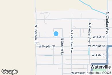 Map image of the property - 412 W 1st St