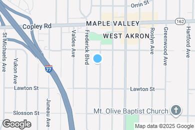 Map image of the property - 1034 Seward Ave