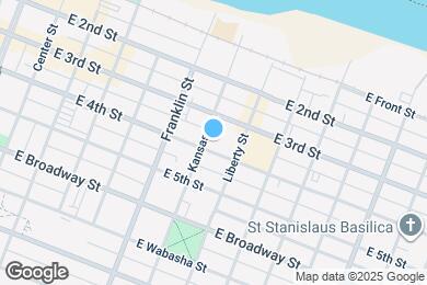 Map image of the property - 306 E 4th St
