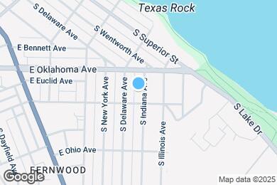 Map image of the property - 3141 S Indiana Ave