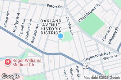 Map image of the property - 101 Ruggles St