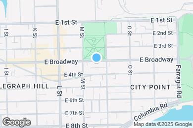 Map image of the property - 811 E Broadway